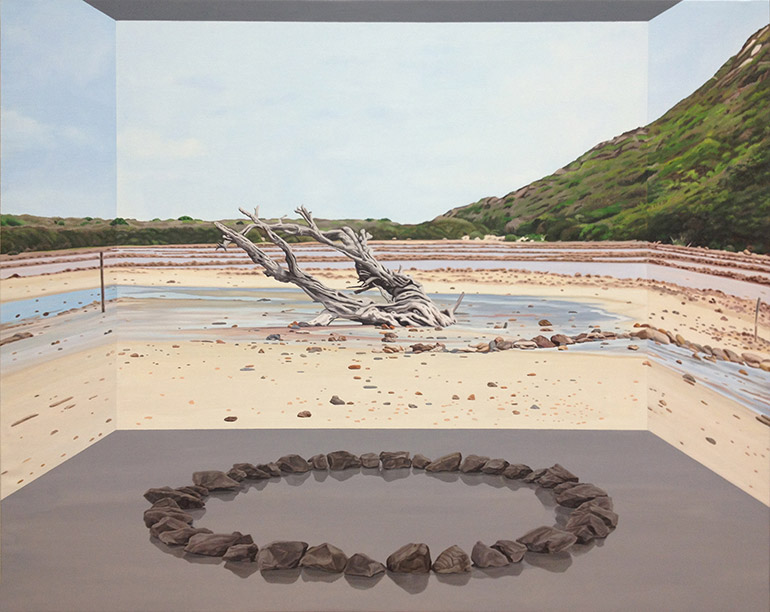 Fertile Ground,  oil on linen,  48" x 60"