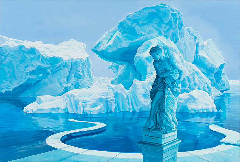 Gone,  oil on linen,  24" x 36"